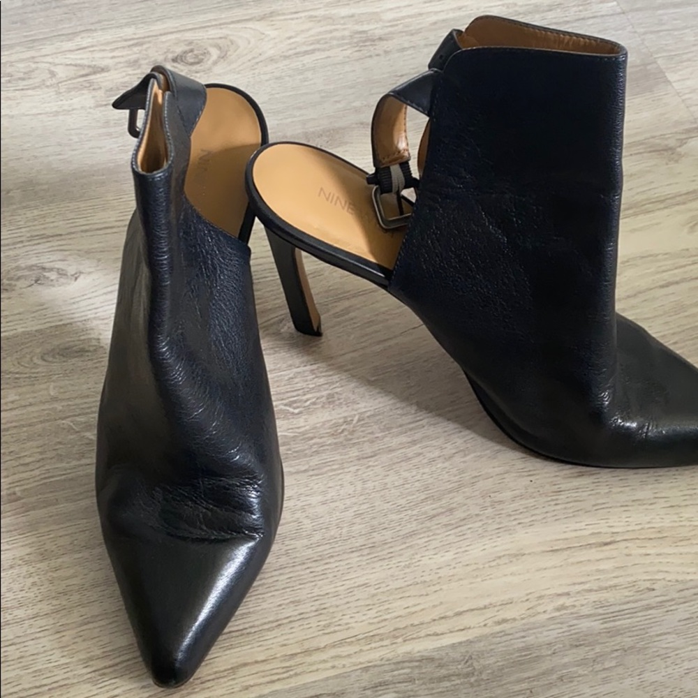 Nine West size 10, 3inch heel, black